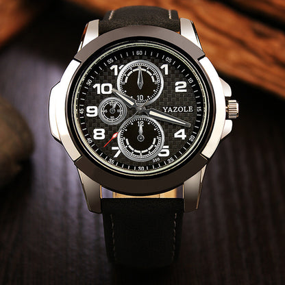 Elevate Your Style with the Creative Men's Quartz Watch - Waterproof and Durable