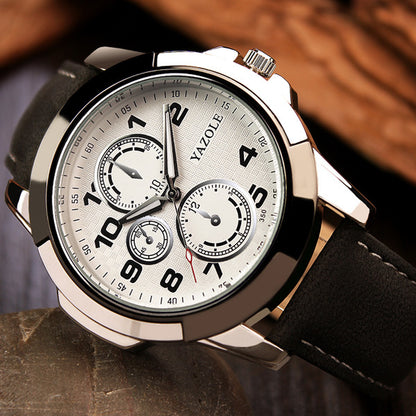 Elevate Your Style with the Creative Men's Quartz Watch - Waterproof and Durable