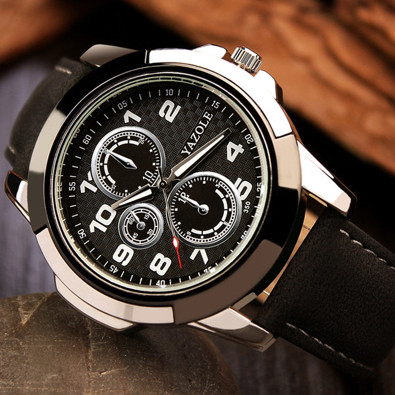 Elevate Your Style with the Creative Men's Quartz Watch - Waterproof and Durable