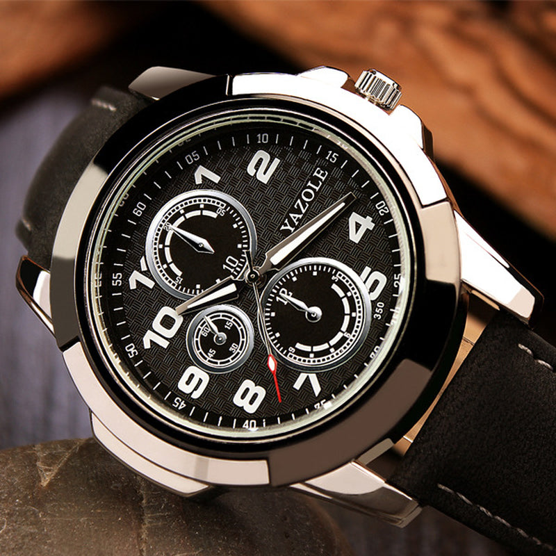 Elevate Your Style with the Creative Men's Quartz Watch - Waterproof and Durable