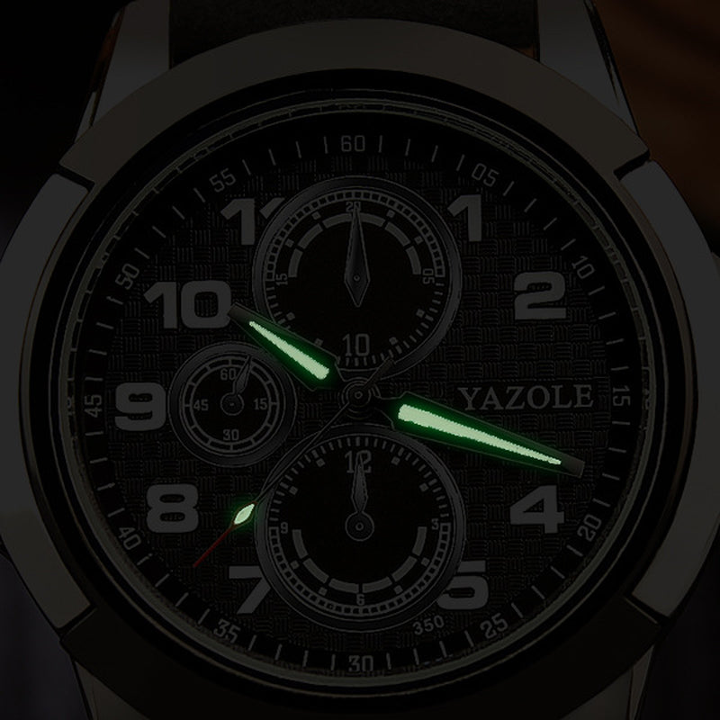 Elevate Your Style with the Creative Men's Quartz Watch - Waterproof and Durable