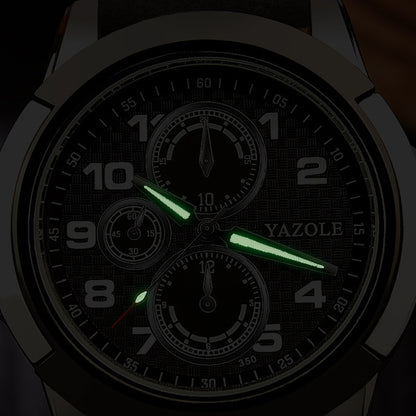 Elevate Your Style with the Creative Men's Quartz Watch - Waterproof and Durable