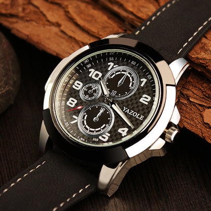 Elevate Your Style with the Creative Men's Quartz Watch - Waterproof and Durable