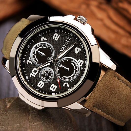 Elevate Your Style with the Creative Men's Quartz Watch - Waterproof and Durable
